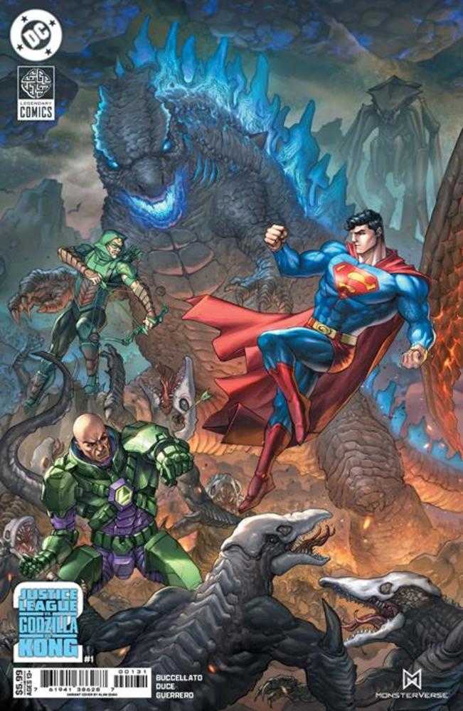 Justice League vs Godzilla vs Kong 2 #1 (Of 7) Cover C Alan Quah Card Stock Variant Comics DC Comics [SK]