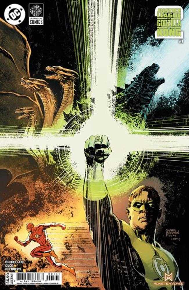 Justice League vs Godzilla vs Kong 2 #1 (Of 7) Cover D Gabriel Hardman Card Stock Variant Comics DC Comics [SK]