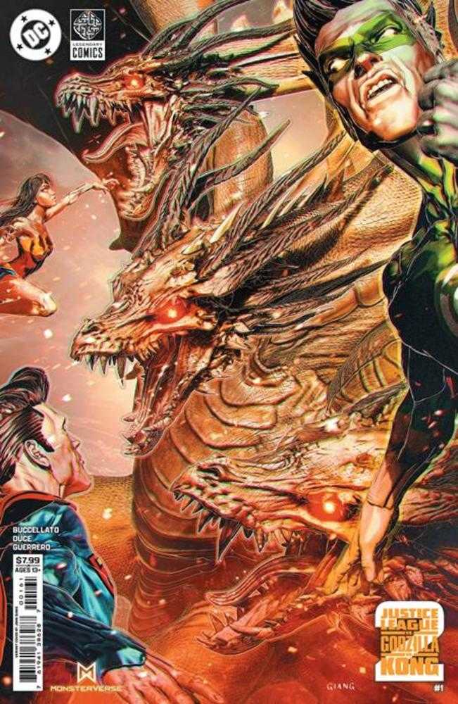 Justice League vs Godzilla vs Kong 2 #1 (Of 7) Cover E John Giang Foil Variant Comics DC Comics [SK]