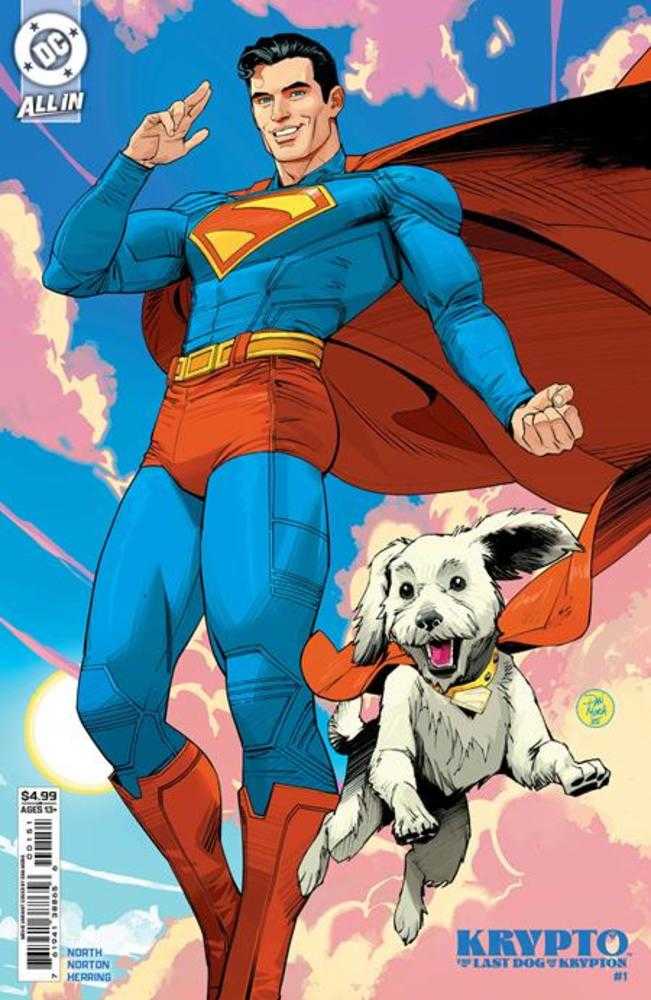 Krypto The Last Dog Of Krypton #1 (Of 5) Cover C Dan Mora Superman Movie Card Stock Variant Comics DC Comics [SK]
