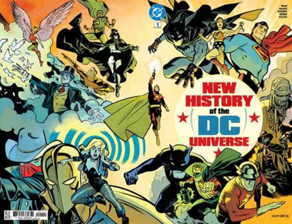 New History Of The DC Universe #1 (Of 4) Cover A Chris Samnee Wraparound Comics DC Comics [SK]