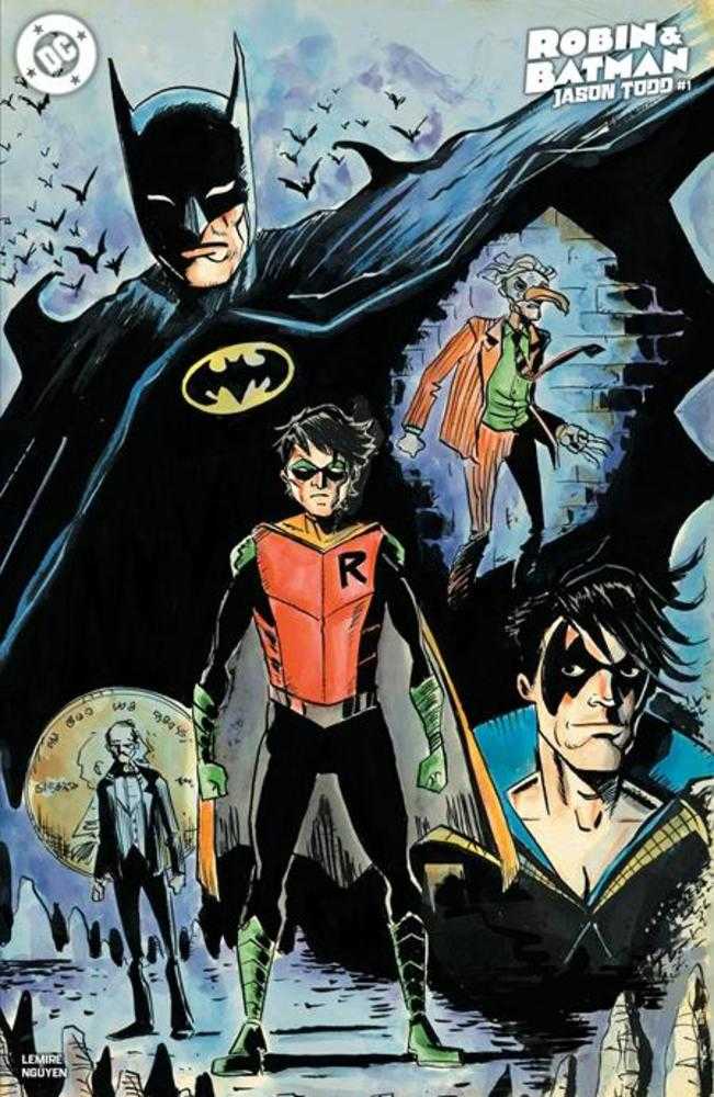 Robin & Batman Jason Todd #1 (Of 3) Cover B Jeff Lemire Variant Comics DC Comics [SK]