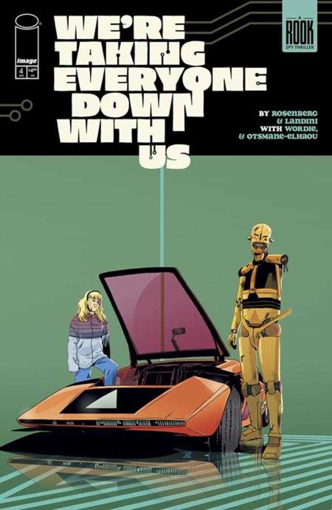 Were Taking Everyone Down With Us #4 (Of 6) Cover A Stefano Landini (Mature) Comics Image Comics [SK]