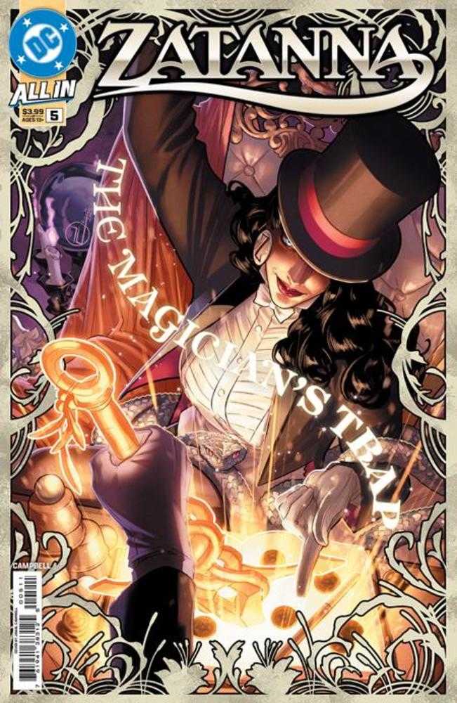 Zatanna #5 (Of 6) Cover A Jamal Campbell Comics DC Comics [SK]