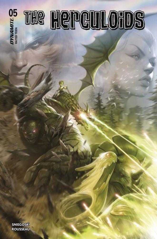 Herculoids #5 Cover A Francesco Mattina Comics Dynamite Entertainment [SK]
