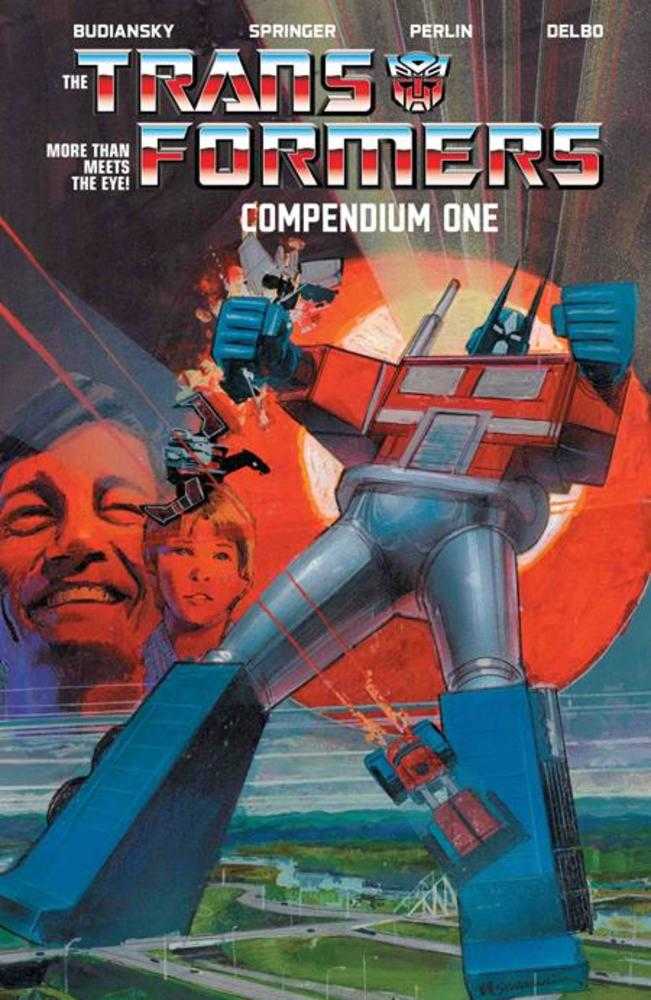 Transformers Compendium TPB Volume 01 Direct Market Exclusive Bill Sienkiewicz Cover Graphic Novels Image Comics [SK]