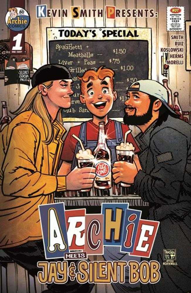 Archie Meets Jay & Bob One Shot Cover G 10 Copy Panosian (Mature) Comics Archie Comics [SK]