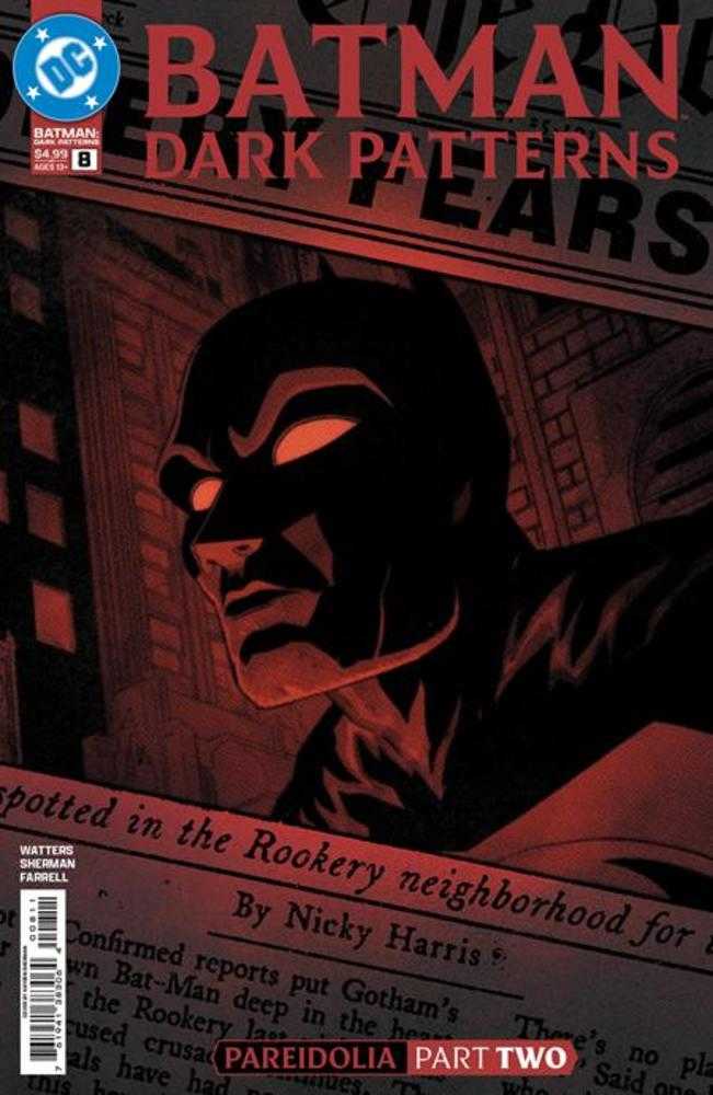 Batman Dark Patterns #8 (Of 12) Cover A Hayden Sherman Comics DC Comics [SK]