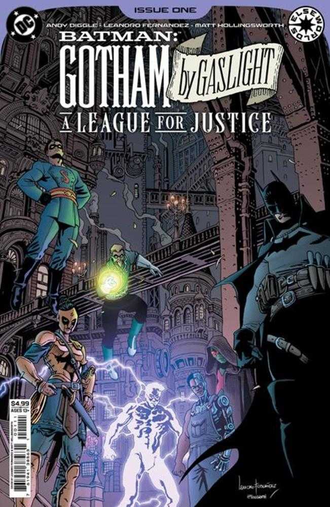Batman Gotham By Gaslight A League For Justice #1 (Of 6) Cover A Leandro Fernandez Comics DC Comics [SK]