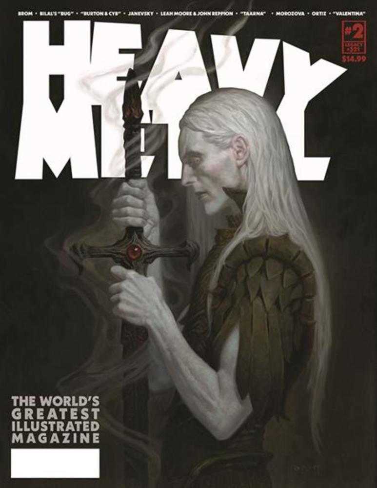 Heavy Metal Magazine #2 Cover A Brom (Mature) Comics Massive Publishing [SK]
