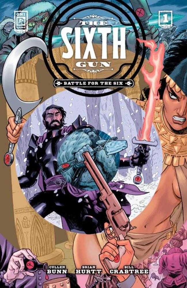 Sixth Gun Battle For The Six #1 (Of 3) Cover A Brian Hurtt Comics Oni Press [SK]