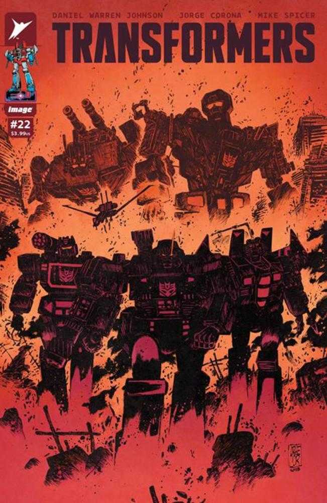 Transformers #22 Cover B Jorge Corona & Mike Spicer Variant Comics Image Comics [SK]