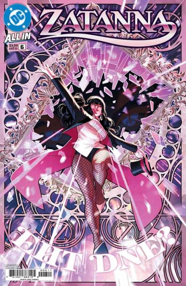 Zatanna #6 (Of 6) Cover A Jamal Campbell Comics DC Comics [SK]