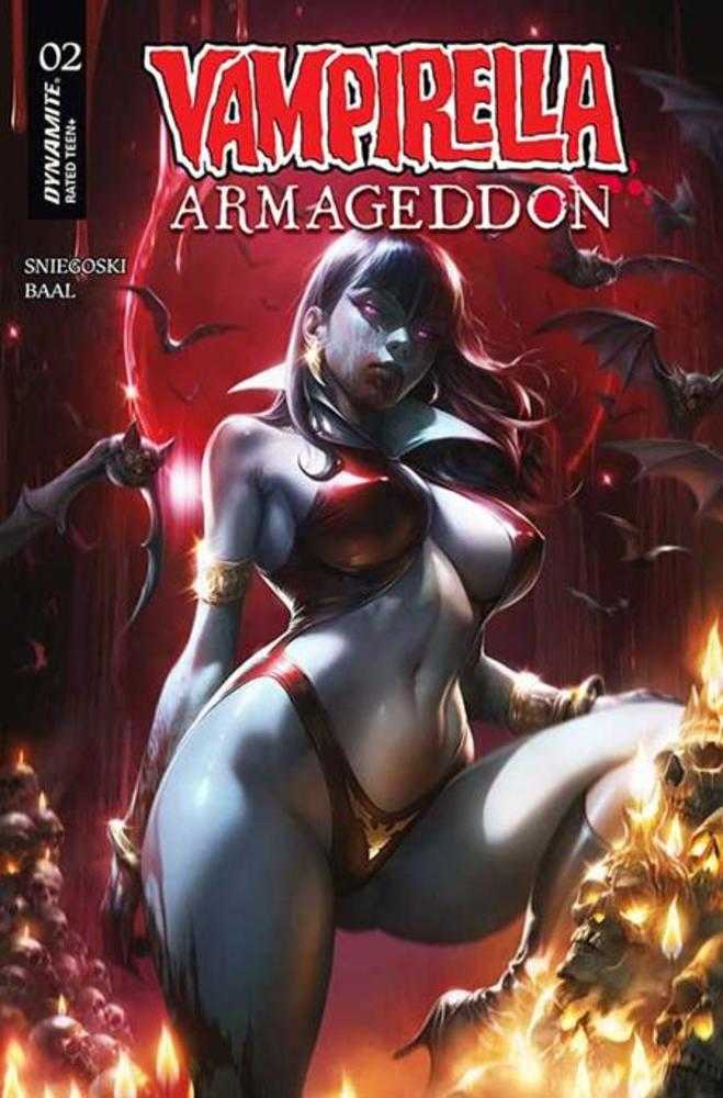 Vampirella Armageddon #2 Cover A Francesco Mattina Comics Dynamite Entertainment [SK]