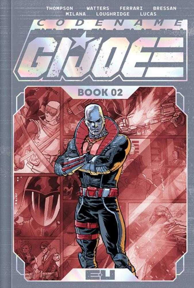 Codename G.I. Joe Deluxe Edition Hardcover Book 02 Direct Market Exclusive Andrei Bressan & Adriano Lucas Spot Foil Cover Graphic Novels Image Comics [SK]