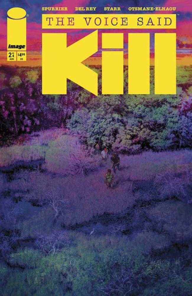 The Voice Said Kill #2 (Of 4) Cover A Vanesa Del Rey (Mature) Comics Image Comics [SK]
