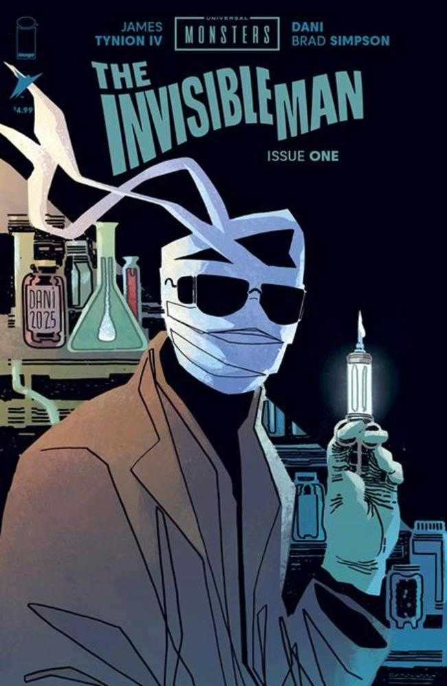 Universal Monsters The Invisible Man #1 (Of 4) Cover A Dani & Brad Simpson Comics Image Comics [SK]