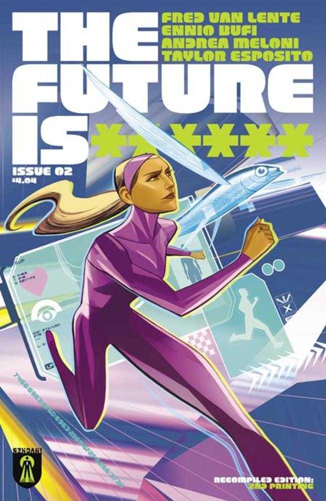 Future Is ****** #2 2nd Print (Mature) Comics REKCAH Comics [SK]