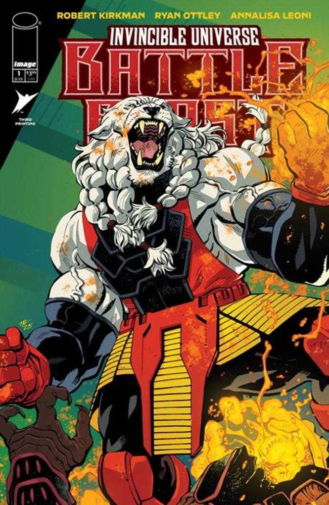 Invincible Universe Battle Beast #1 3RD Printing Comics Image Comics [SK]