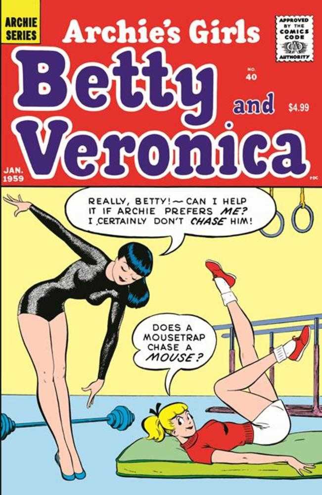 Archie Facsimile #8 Betty And Veronica #40 Cover A Harry Lucey Comics Archie Comics [SK]