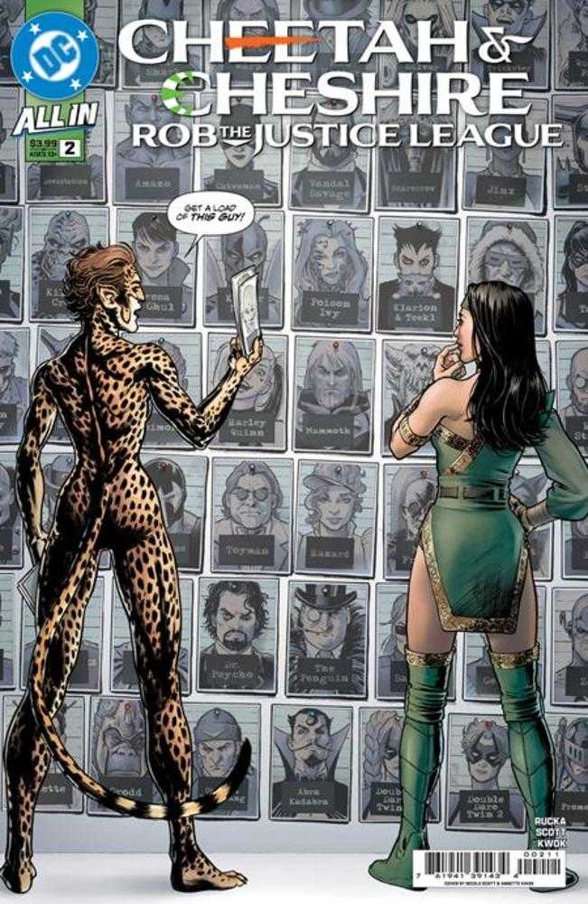 Cheetah And Cheshire Rob The Justice League #2 (Of 6) Cover A Nicola Scott Comics DC Comics [SK]