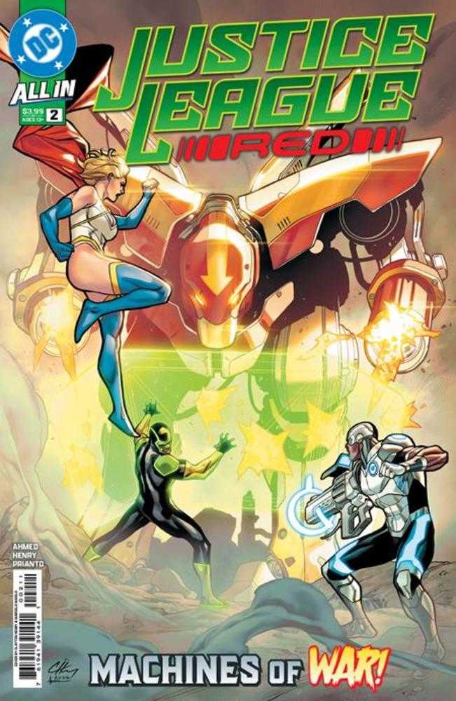 Justice League Red #2 (Of 6) Cover A Clayton Henry Comics DC Comics [SK]