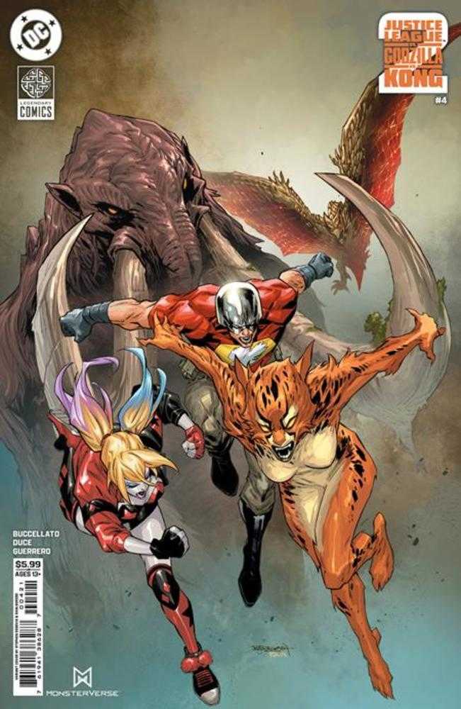 Justice League vs Godzilla vs Kong 2 #4 (Of 7) Cover B Sephen Segovia Card Stock Variant Comics DC Comics [SK]