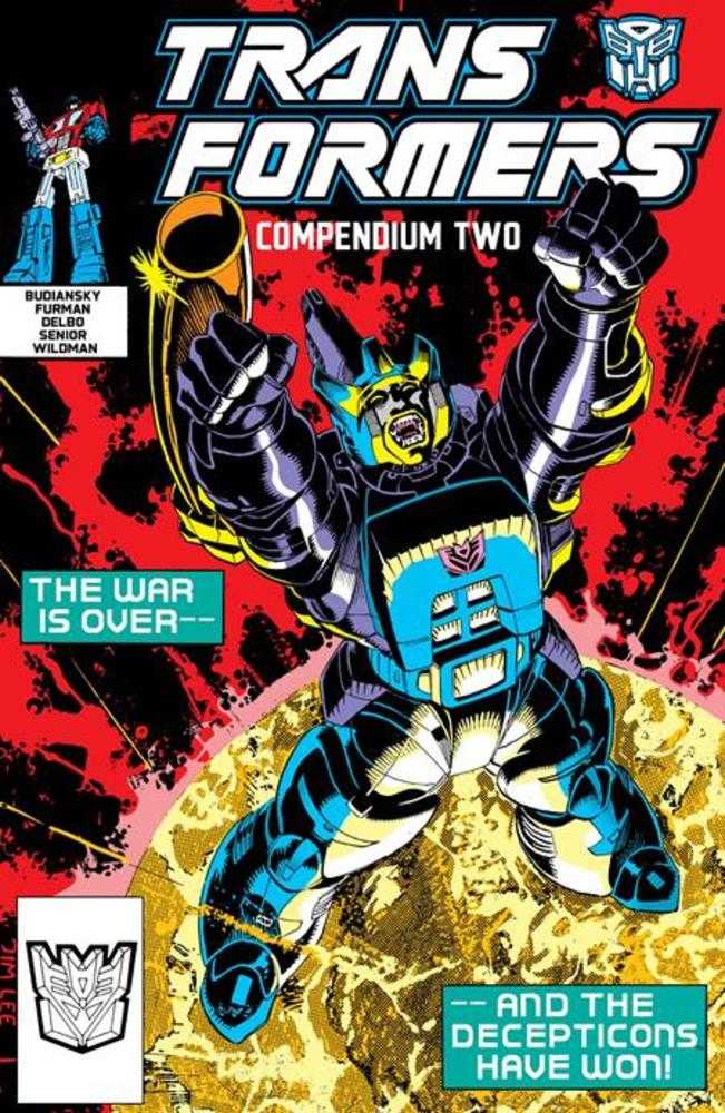 Transformers Compendium TPB Book 2 Direct Market Exclusive Jim Lee Cover Graphic Novels Image Comics [SK]
