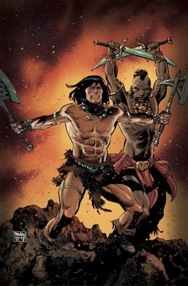 Conan The Barbarian #23 Cover F Dan Panosian Full Art Variant (Mature) Comics Titan Comics [SK]