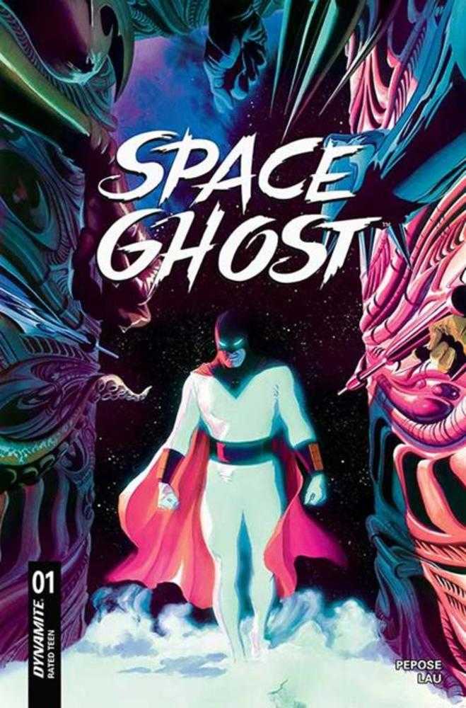 Space Ghost (2025) #1 Cover V Foc Bonus Alex Ross Ultraviolet Variant Comics Dynamite Entertainment [SK]