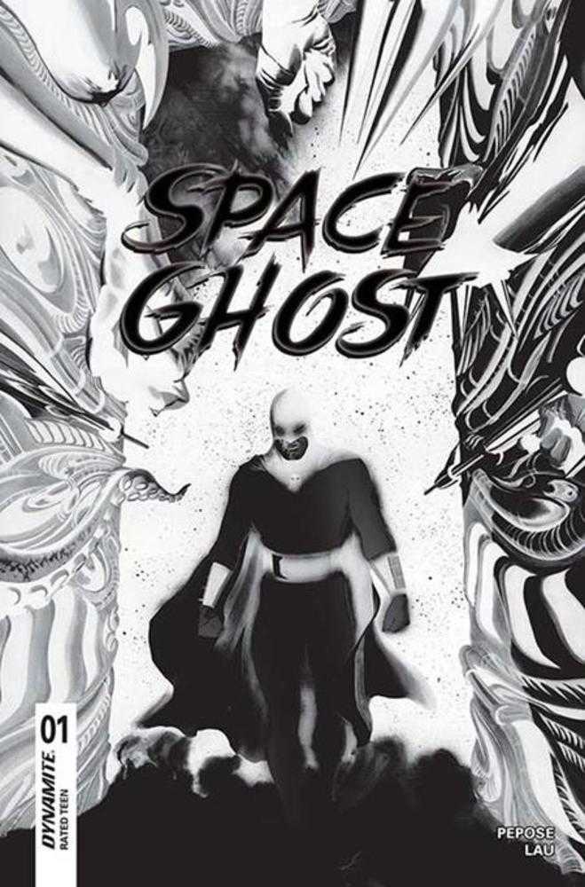 Space Ghost (2025) #1 Cover W Foc Bonus Alex Ross Negative Variant Comics Dynamite Entertainment [SK]