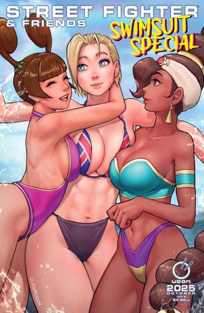 2025 Street Fighter & Friends Swimsuit Special #1 (One Shot) Cover B Quasimodox Variant Comics Udon Entertainment [SK]