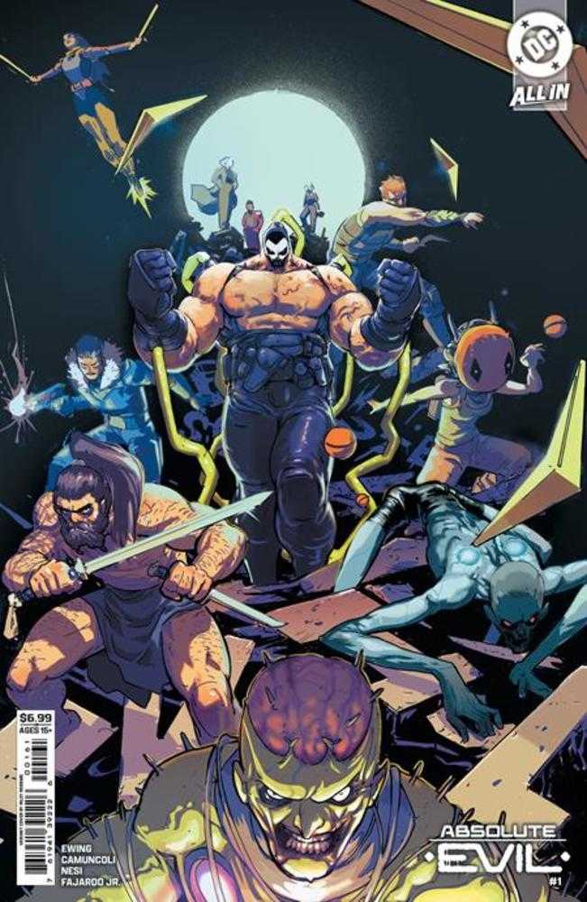 Absolute Evil #1 (One Shot) Cover E Riley Rossmo Card Stock Variant Comics DC Comics [SK]