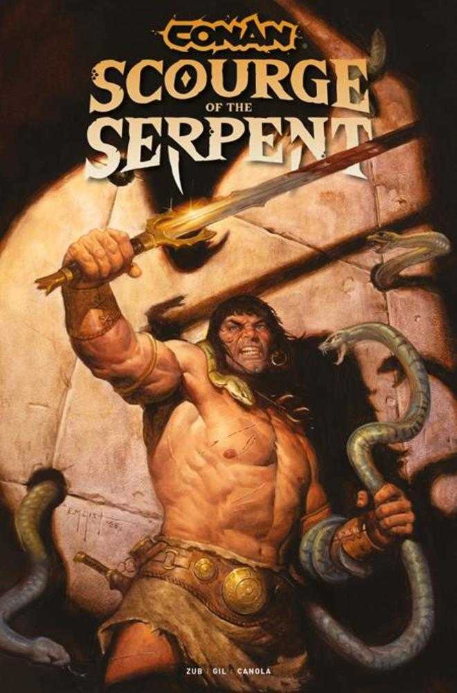Conan The Barbarian Scourge Of The Serpent #2 (Of 4) Cover A Em Gist (Mature) Comics Titan Comics [SK]