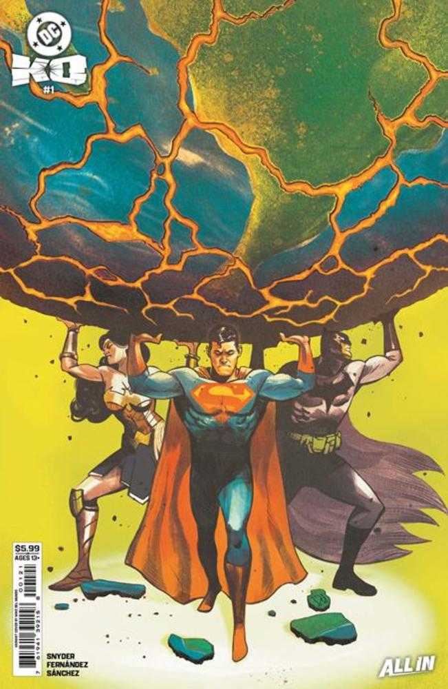 DC K.O. #1 (Of 5) Cover F Mike Del Mundo Card Stock Variant Comics DC Comics [SK]
