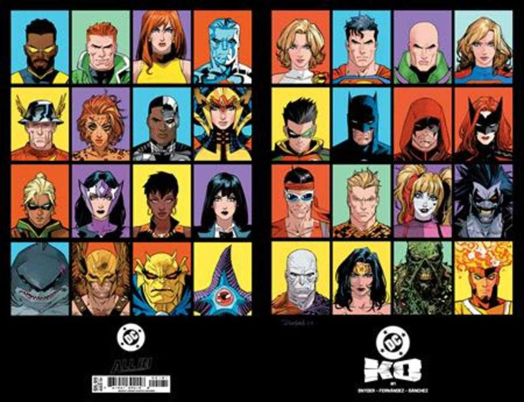 DC K.O. #1 (Of 5) Cover H Dan Mora Bracket Wraparound Card Stock Variant Comics DC Comics [SK]