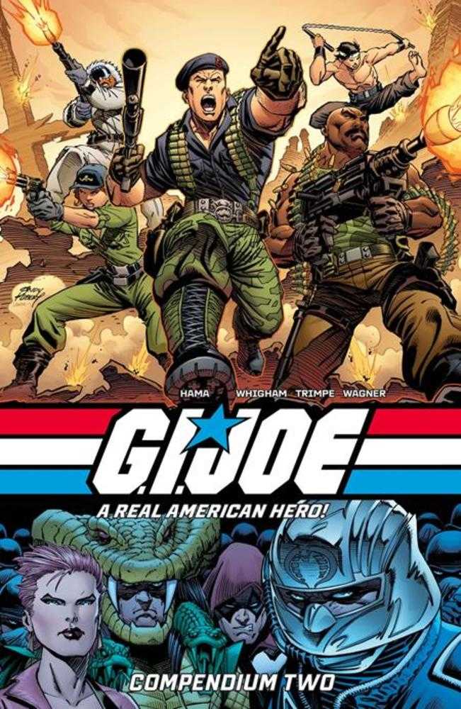 G.I. Joe A Real American Hero Compendium TPB Book 02 Andy Kubert & Laura Martin Cover Graphic Novels Image Comics [SK]