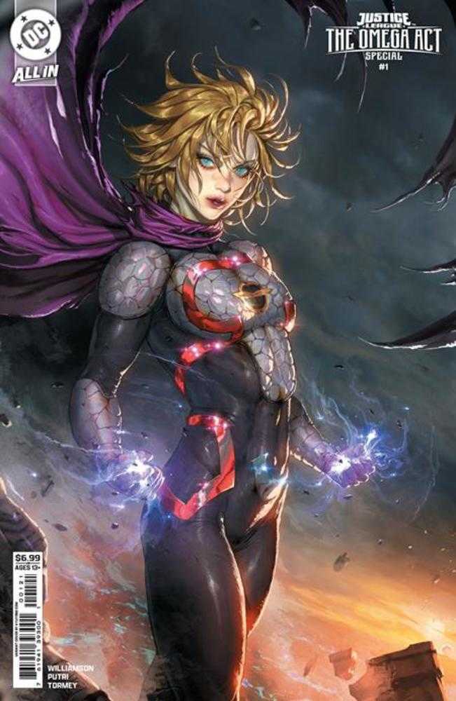 Justice League The Omega Act Special #1 (One Shot) Cover B Kyuyong Eom Card Stock Variant (DC K.O.) Comics DC Comics [SK]