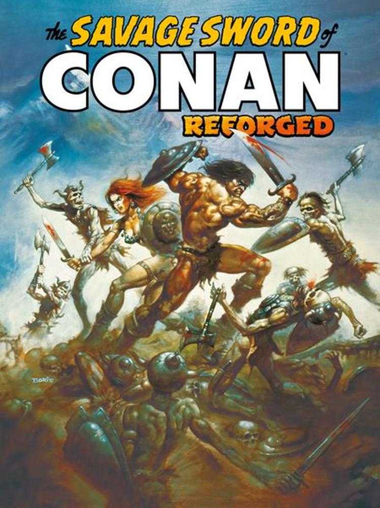 Savage Sword Of Conan Reforged #1 (Of 4) Cover B Boris Vallejo Variant (Mature) Comics Titan Comics [SK]