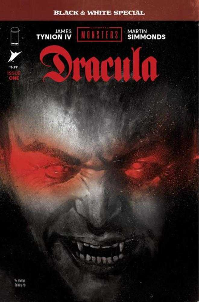 Universal Monsters Dracula Black & White Special #1 (Of 2) Cover A Martin Simmonds (Mature) Comics Image Comics [SK]