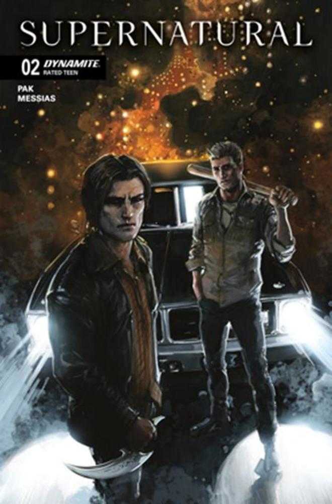 Supernatural #2 Cover A Clayton Crain Comics Dynamite Entertainment [SK]