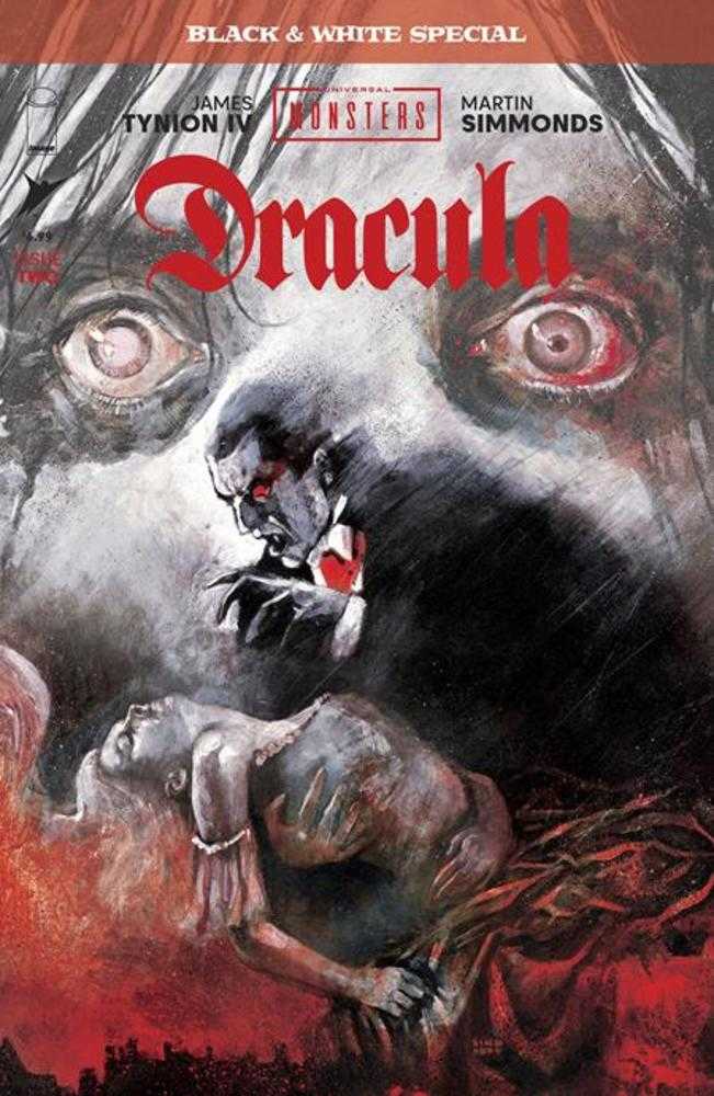 Universal Monsters Dracula Black & White Special #2 (Of 2) Cover A Martin Simmonds Comics Image Comics [SK]
