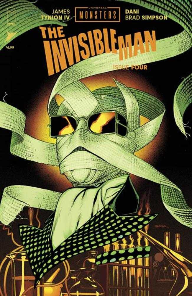 Universal Monsters The Invisible Man #4 (Of 4) Cover B Ryan Sook Variant Comics Image Comics [SK]