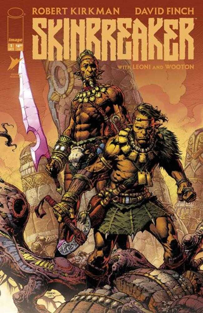 Skinbreaker #1 2 Nd Printing Cover A David Finch Comics Image Comics [SK]