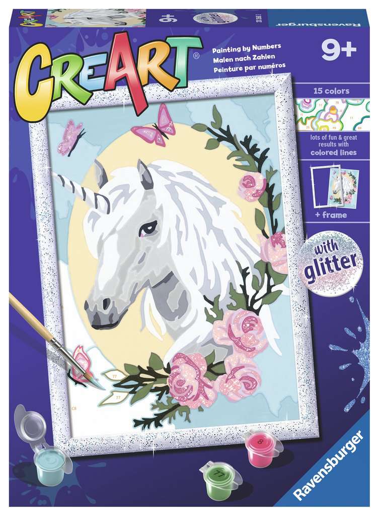 CreArt Unicorn Portrait Activities Ravensburger [SK]   