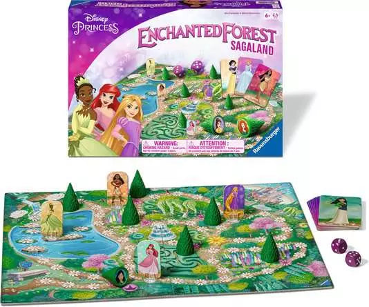 Disney Princess Enchanted Forest Sagaland Board Games Ravensburger [SK]