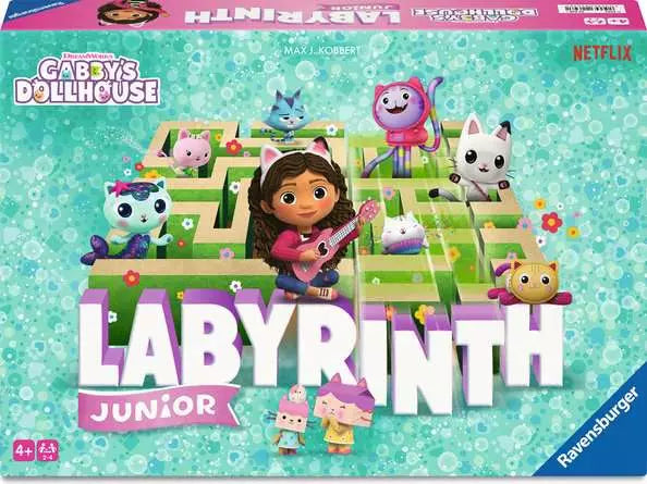 Gabby's Dollhouse Labyrinth Junior Board Games Ravensburger [SK]