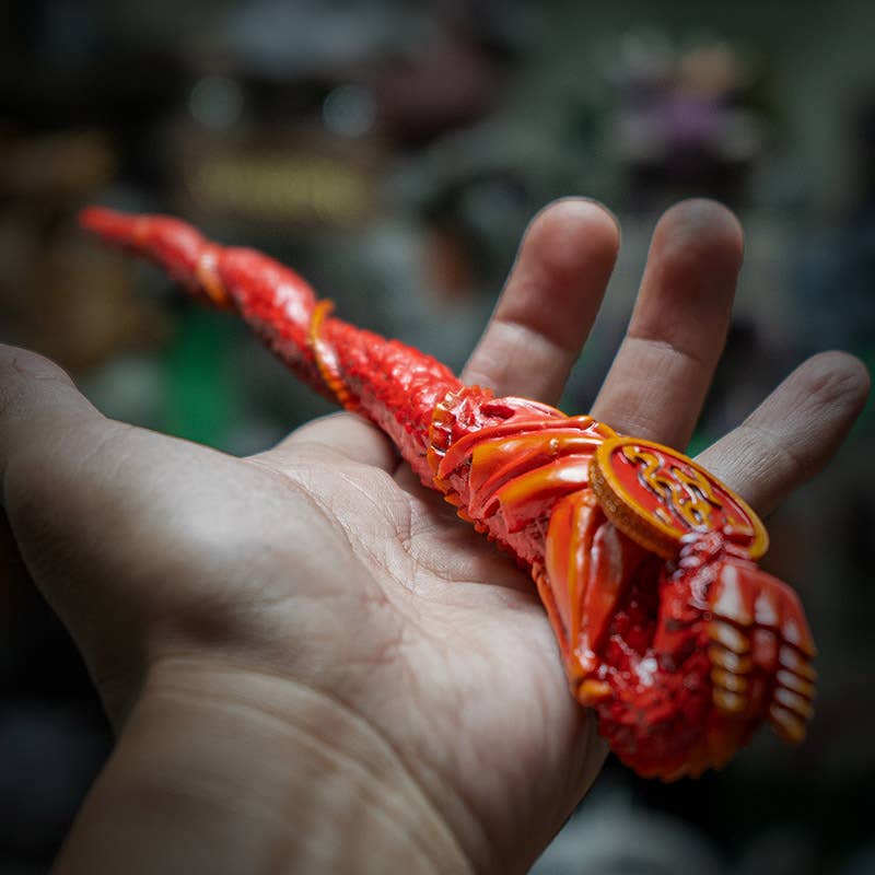 Fire Dragon Wand Giftware PACIFIC GIFTWARE [SK]