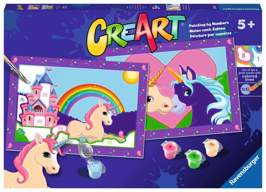 CreArt Magical Unicorns Activities Ravensburger [SK]   