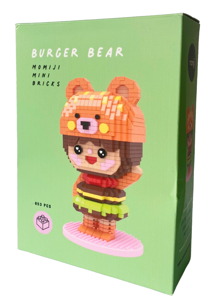 Burger Bear Mini Bricks Novelty Momiji [SK]